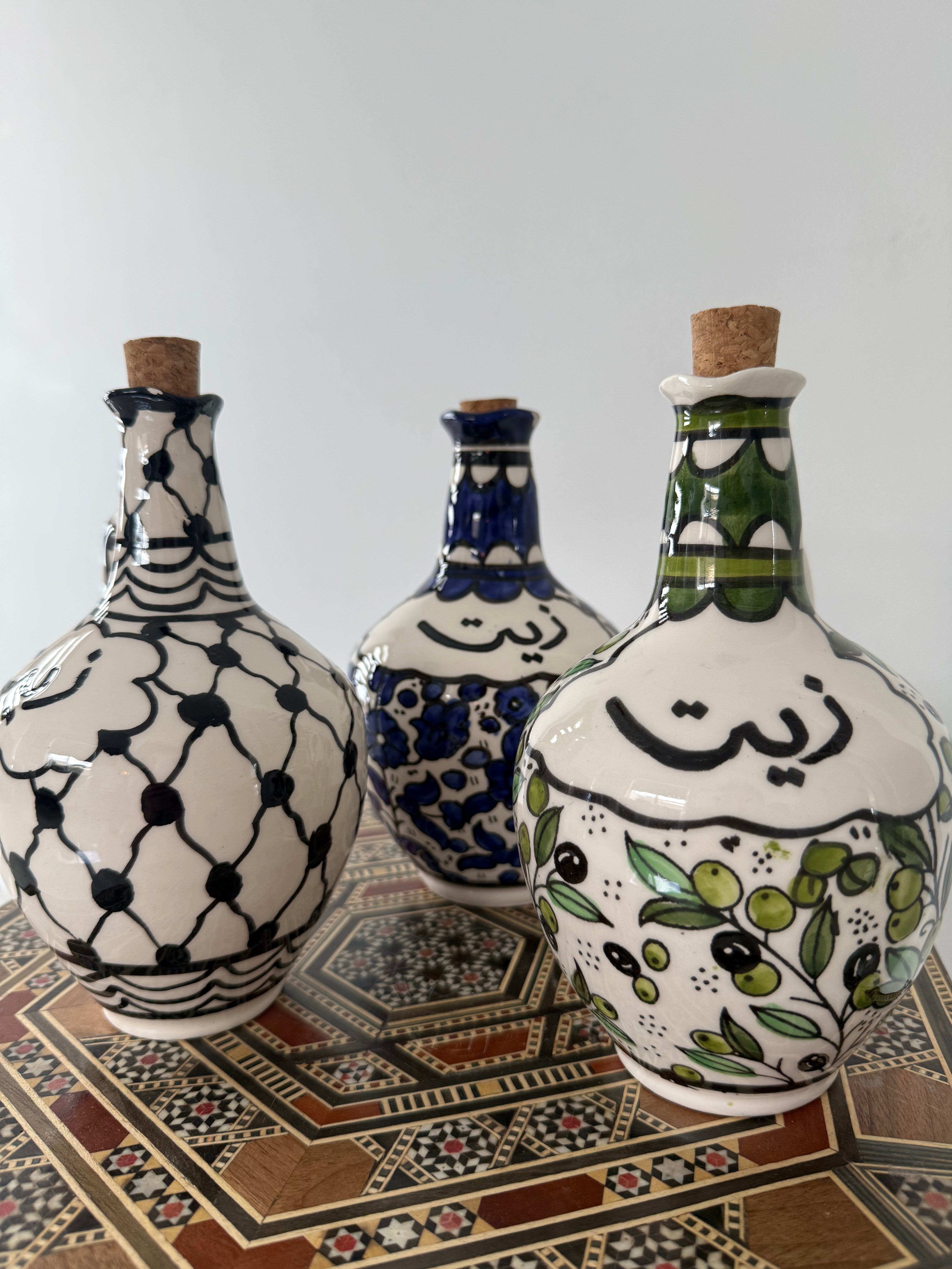 Zayt Zaytoun (Olive Oil) Dispensers